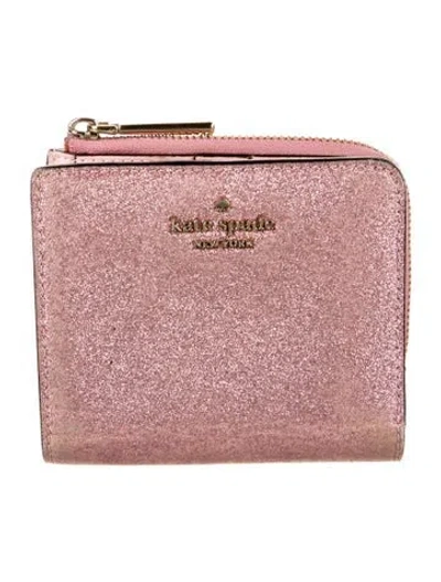Pre-owned Kate Spade Glitter Minaudière In Pink