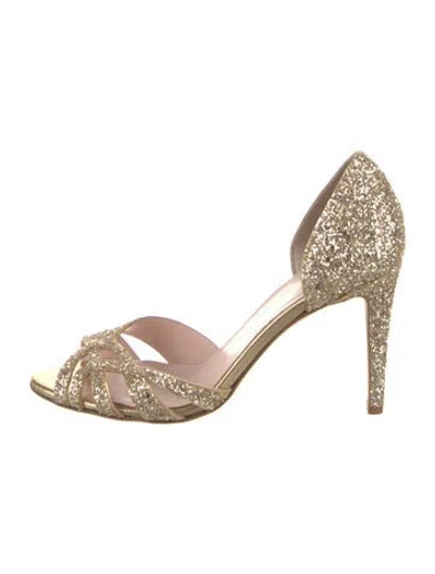 Pre-owned Kate Spade Glitter Sandals