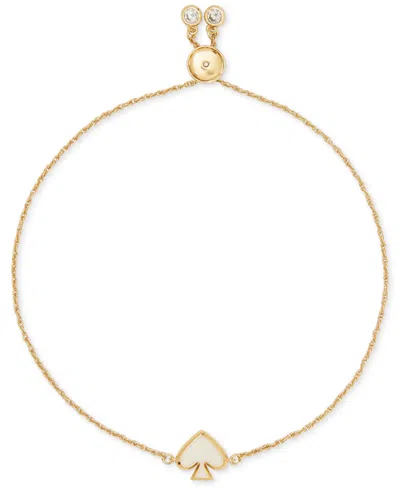 Kate Spade Gold-tone Brass Slider Bracelet