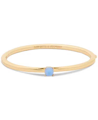 Kate Spade Gold-tone Color Cubic Zirconia Bangle Bracelet
