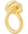 Kate Spade Gold-tone Knot Statement Ring In Gold