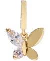Kate Spade Gold-tone One In A Million Social Butterfly Charm In Multi