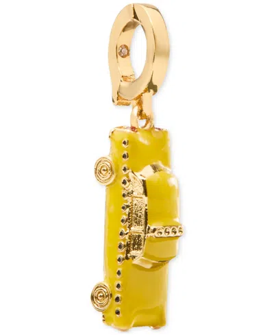 Kate Spade Gold-tone One In A Million Taxi Charm