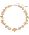 Kate Spade Pastel Petals Statement Necklace In Multi