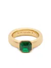 Kate Spade Keep Sparkling Asscher Ring In Gold