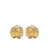Kate Spade Gold  White Earrings