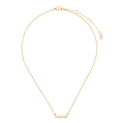 Kate Spade Gold  White Necklaces