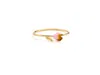 Kate Spade Golden Bloom Bangle In Neutral