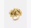 Kate Spade Golden Bloom Statement Ring In Pattern