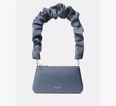 Kate Spade Grace Glazed Pochette In Gray