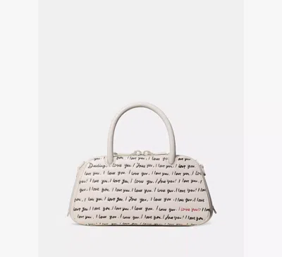 Kate Spade Grace I Love You Mini Bag In White