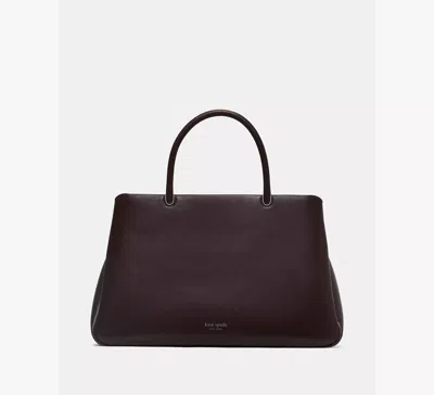 Kate Spade Grace Large Satchel In Brown