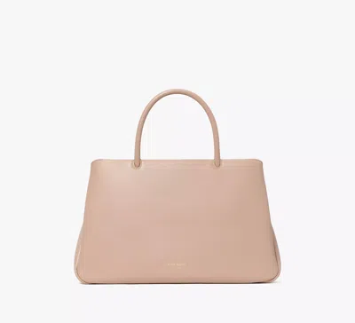 Kate Spade Grace Large Satchel In Timeless Taupe