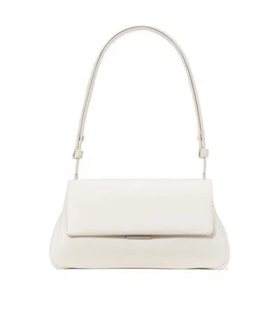 Kate Spade Grace Leather Shoulder Bag In White