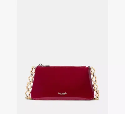 Kate Spade Grace Patent Pochette In Red