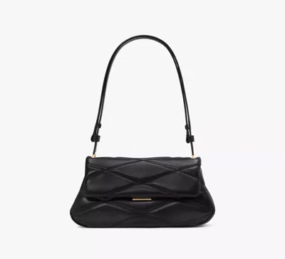 Kate Spade Grace Quilted Convertible Shoulder Bag In Black