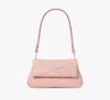 Kate Spade Grace Quilted Convertible Shoulder Bag In Rose Smoke