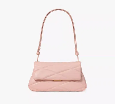 Kate Spade Grace Quilted Convertible Shoulder Bag In Rose Smoke