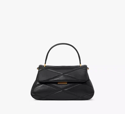 Kate Spade Grace Quilted Top Handle Bag In Black