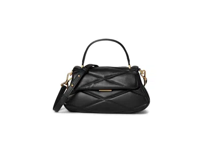 Kate Spade Grace Quilted Top Handle Satchel Handbags Black: One Size