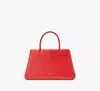 Kate Spade Grace Satchel In Flame Scarlet