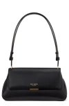 Kate Spade Grace Smooth Leather Convertible Shoulder Bag In Black