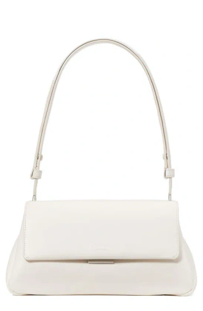 Kate Spade Grace Smooth Leather Convertible Shoulder Bag In Cream.