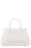 Kate Spade Grace Smooth Leather Satchel In Neutral