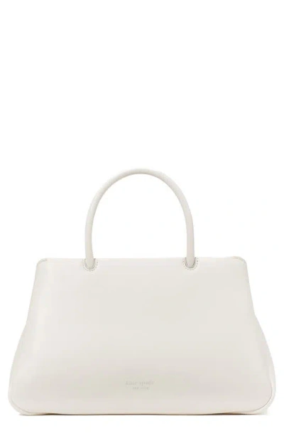 Kate Spade Grace Smooth Leather Satchel In Neutral