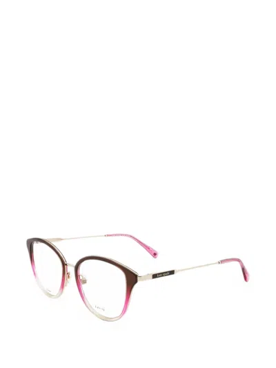 Kate Spade 그레이디언트 이펙트 캣아이 안경 In Multi