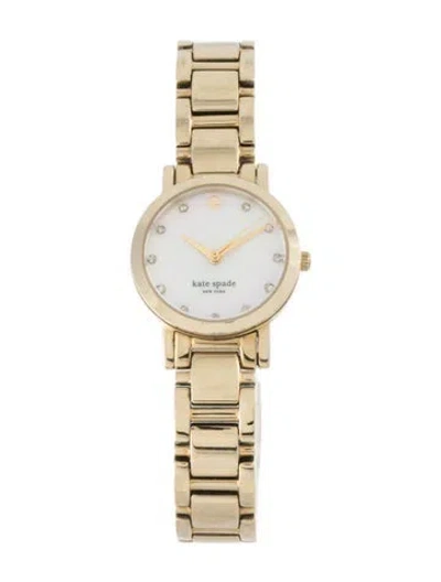 Pre-owned Kate Spade Gramercy Mini Watch In Multicolor