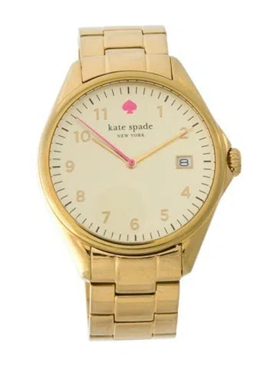 Pre-owned Kate Spade Gramercy Watch, 38mm In Multi