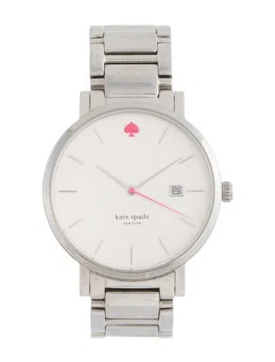 Pre-owned Kate Spade Gramercy Watch, 38mm In Multicolor