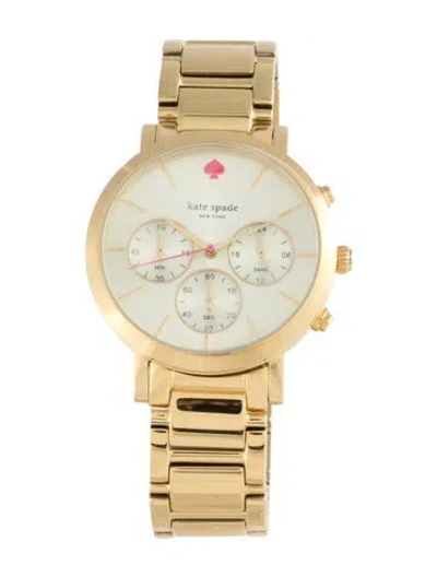 Pre-owned Kate Spade Gramercy Watch, 38mm In Multicolor