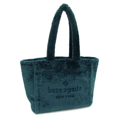 Pre-owned Kate Spade Green Faux Fur Tote Bag ()