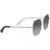 Kate Spade Grey Butterfly Ladies Sunglasses Eloy/f/s 0807/wj 59 In Grey