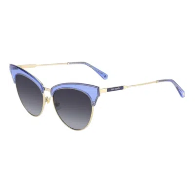 Kate Spade Grey Gradient Cat Eye Ladies Sunglasses Alvi/g/s 0pjp/9o 54 In Blue