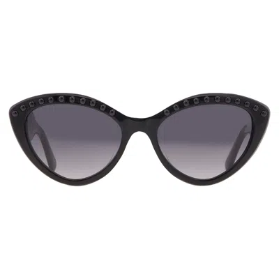 Kate Spade Grey Gradient Cat Eye Ladies Sunglasses Juni/g/s Pearl 0807/9o 55 In ["grey","black"]