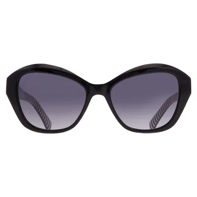 Kate Spade Grey Shaded Butterfly Ladies Sunglasses Aglaia/s 0807/9o 54 In ["grey","black"]