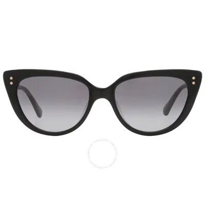 Kate Spade Grey Shaded Cat Eye Ladies Sunglasses Alijah/g/s 0807/9o 53 In Blue