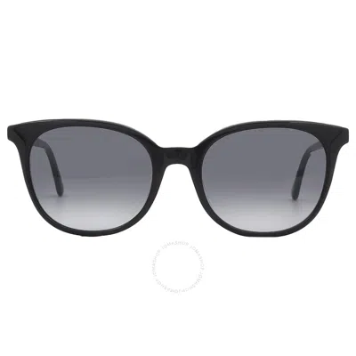 Kate Spade Grey Shaded Cat Eye Ladies Sunglasses Andria/s 0807/9o 51/18 In Black