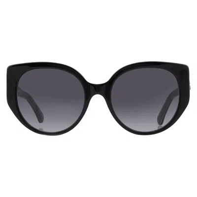 Kate Spade Grey Shaded Cat Eye Ladies Sunglasses Seraphina/g/s 0807/9o 55 In Black