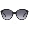 Kate Spade Grey Shaded Rectangular Ladies Sunglasses Bria/g/s 0807/9o 55 In Grey