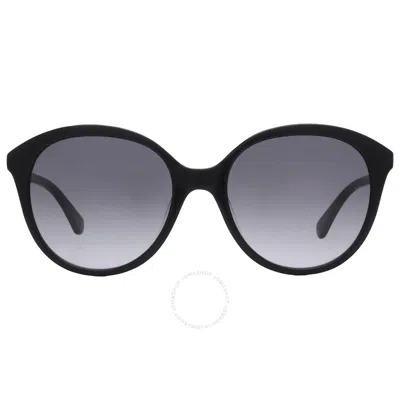 Kate Spade Grey Shaded Rectangular Ladies Sunglasses Bria/g/s 0807/9o 55 In Black