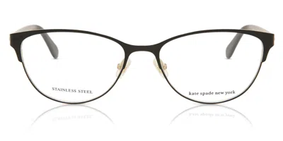 Kate Spade Hadlee 807 Occhiali Da Vista Neri Per Donna (solo Montatura) In Black