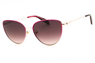 Kate Spade Haileygs Sunglasses In Rose Gold