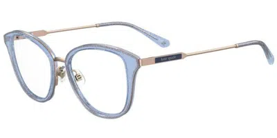 Kate Spade Hallie/g Asian Fit Joo Women's Glasses Blue Size 52 - Free Lenses - Blue Light Block Available