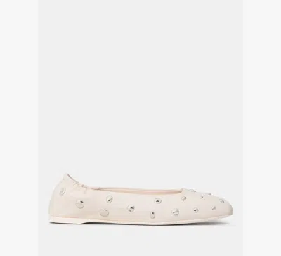 Kate Spade Halo Ballet Flat In White