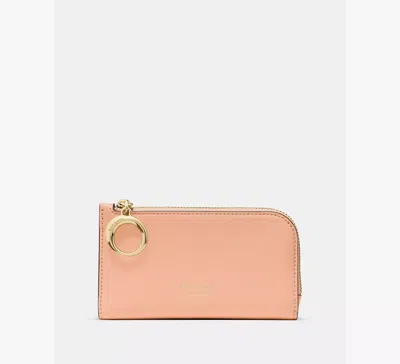 Kate Spade Halo Bifold Wallet In Orange