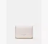 Kate Spade Halo Card Case Trifold Wallet In Neutral